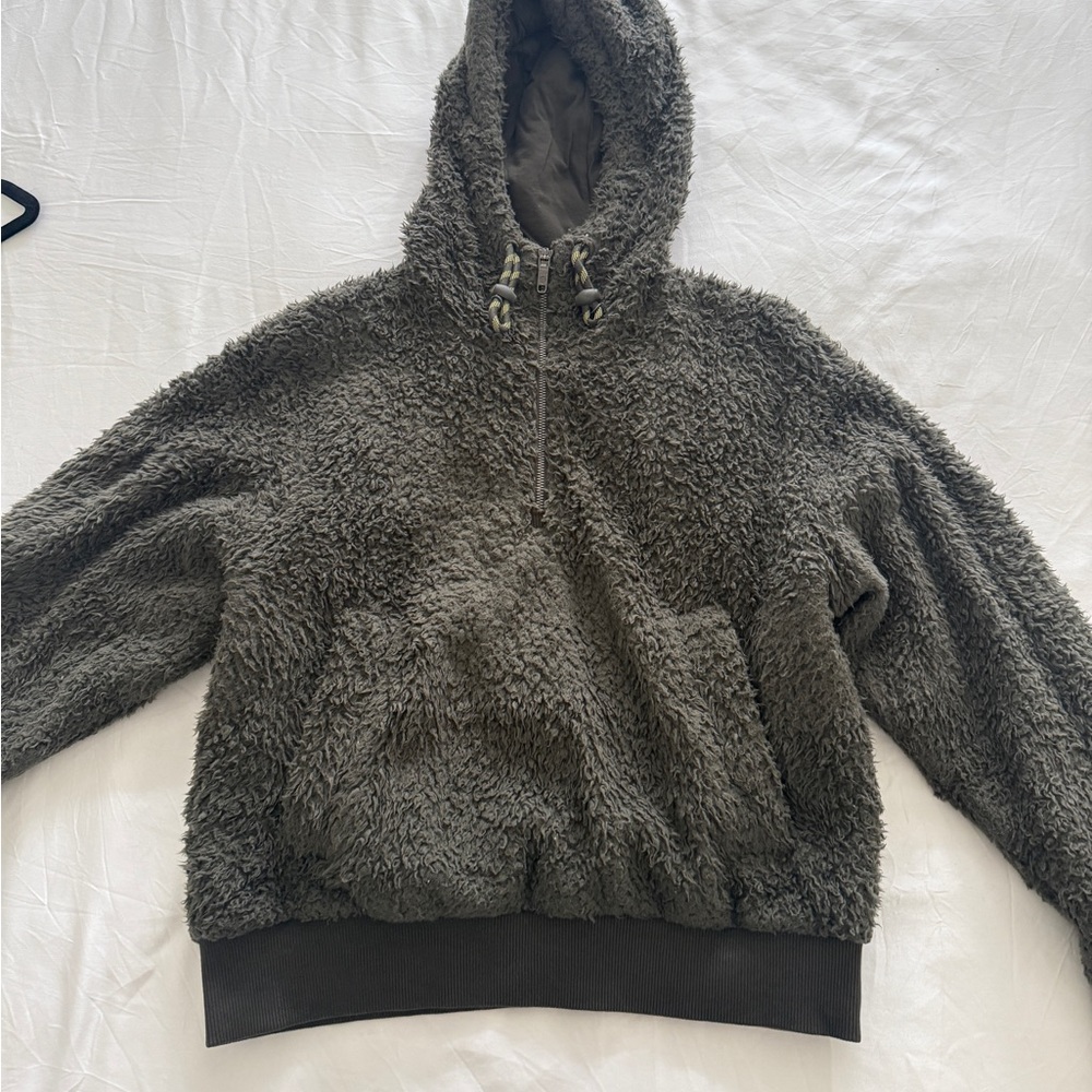 Lululemon Oh So Sherpa Half Zip Hoodie- 8